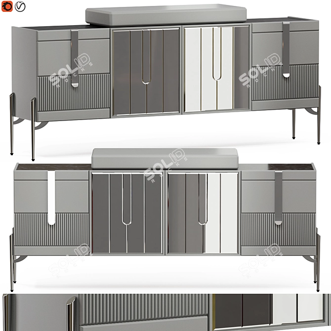 Newland Luna: Stylish Performance with Versatility 3D model image 1