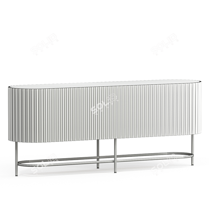 Eternel Sideboard: Elegant and Timeless Storage Solution 3D model image 4