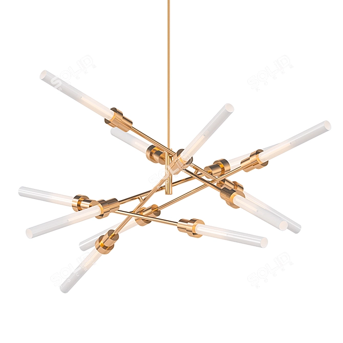 Radiant Dreams Chandelier 3D model image 1