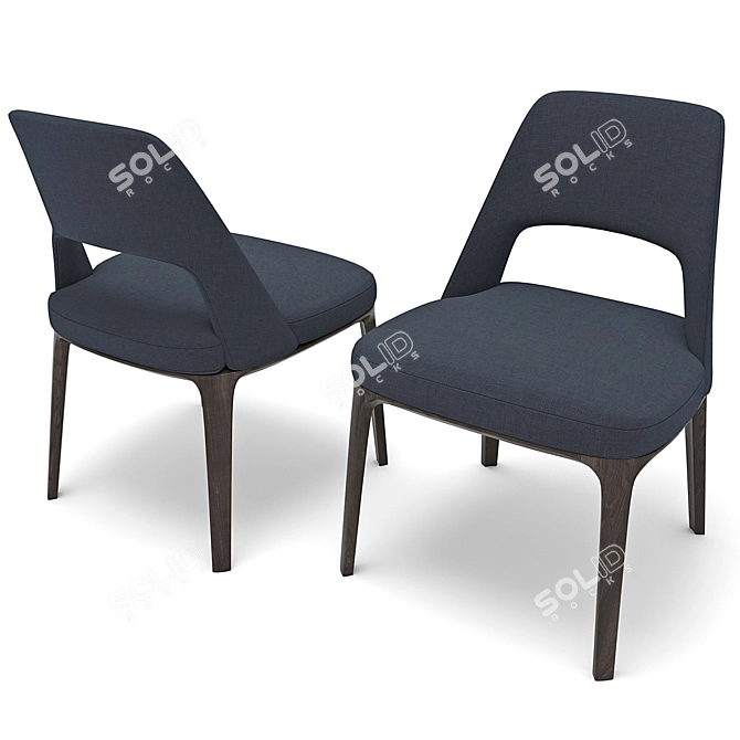 Stylish Poliform Furniture Set 3D model image 3