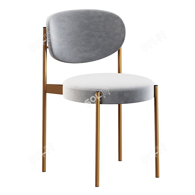 Sleek Varpen Chair Series 3D model image 1