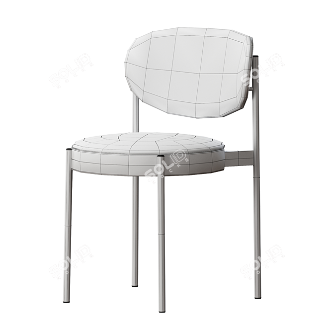 Sleek Varpen Chair Series 3D model image 5
