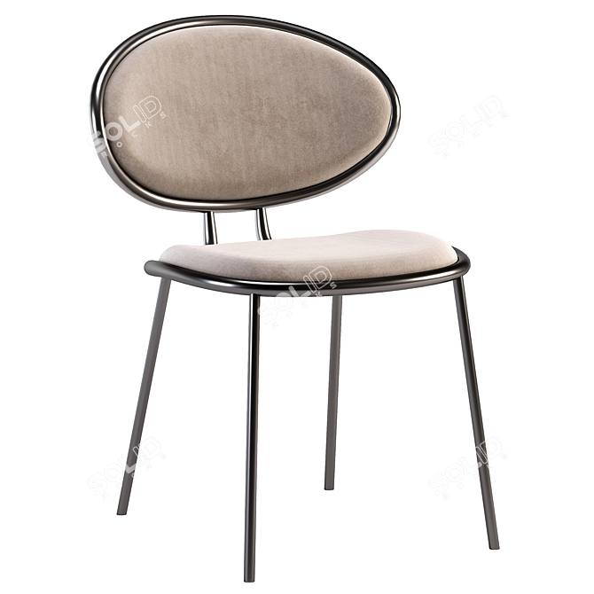 Modern Ergonomic OTTO Chair 3D model image 1