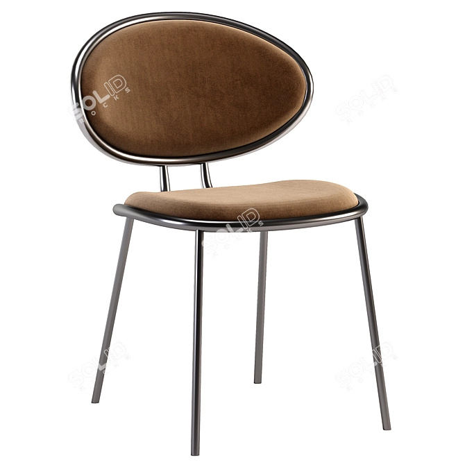 Modern Ergonomic OTTO Chair 3D model image 3