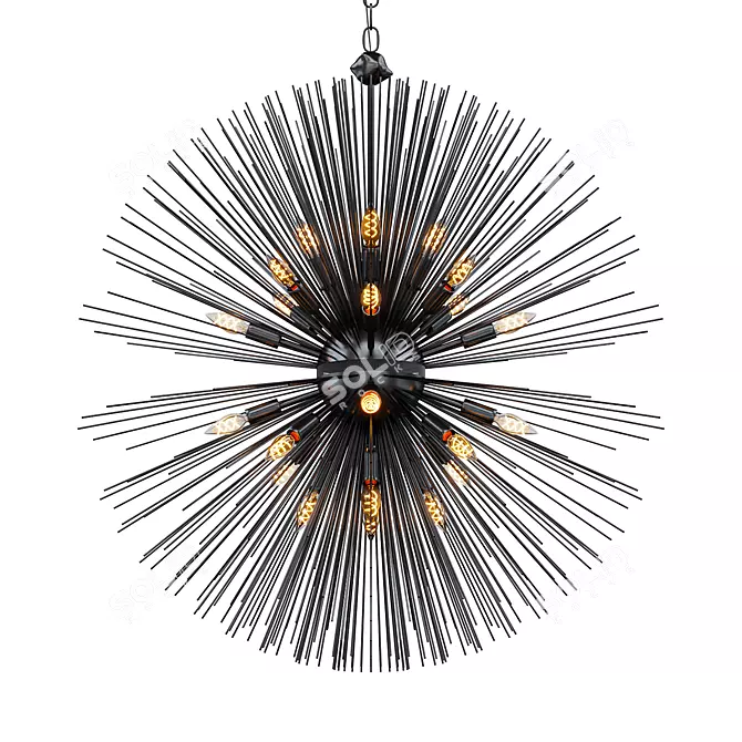 Kelly Wearstler 24-Light Chandelier 3D model image 1