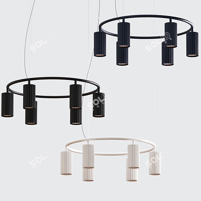 Nordic Pendant Lights Collection - Set of 165 3D model image 2