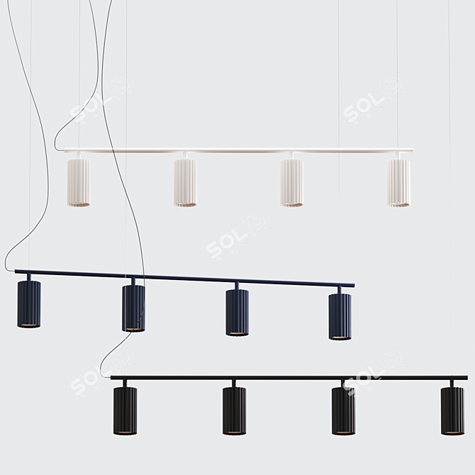 Nordic Pendant Lights Collection - Set of 165 3D model image 3