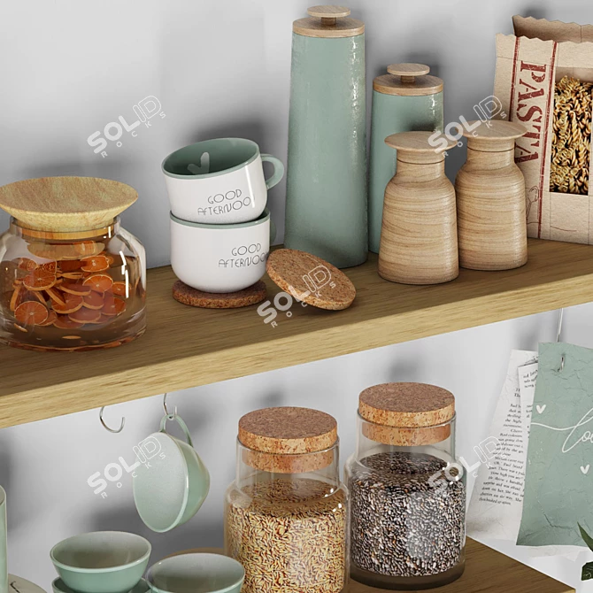 Essential Kitchen Tools 3D model image 3