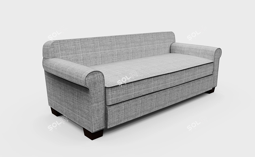 Modern Style Sofa - 3D Model 3D model image 2