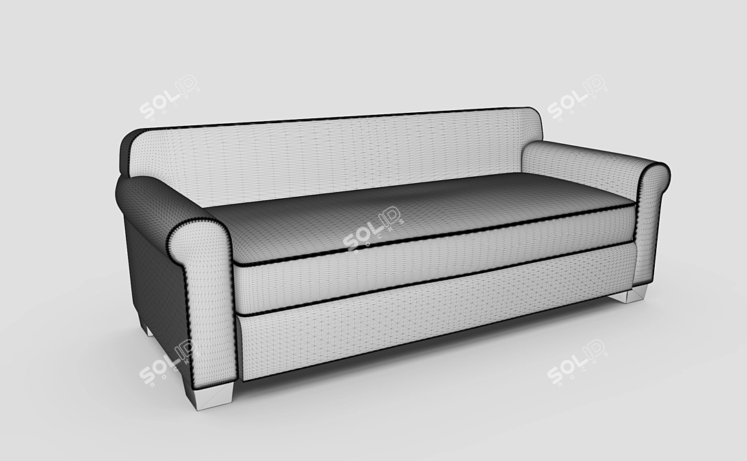 Modern Style Sofa - 3D Model 3D model image 7