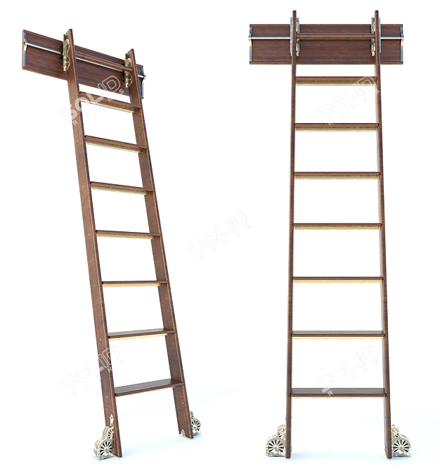 Versatile Folding Ladder 3D model image 1