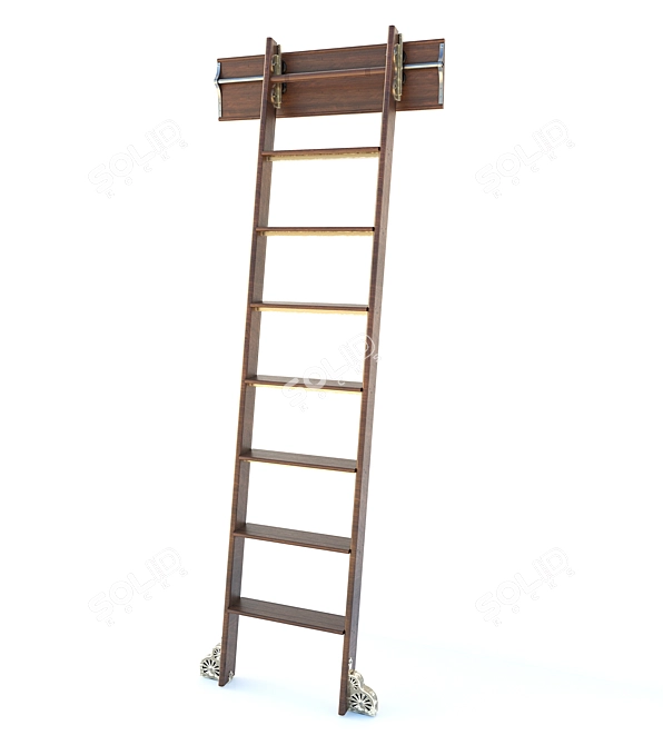 Versatile Folding Ladder 3D model image 2