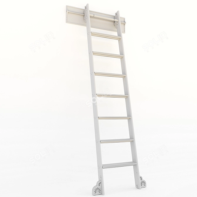 Versatile Folding Ladder 3D model image 9