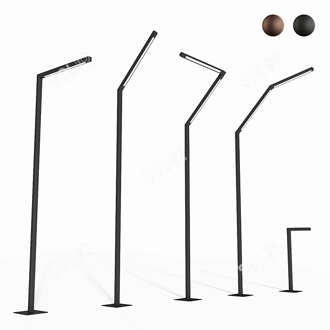 Vibia Palo Alto Pack: Modern Lighting Solution 3D model image 1