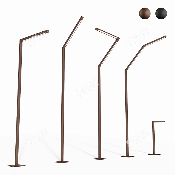 Vibia Palo Alto Pack: Modern Lighting Solution 3D model image 2