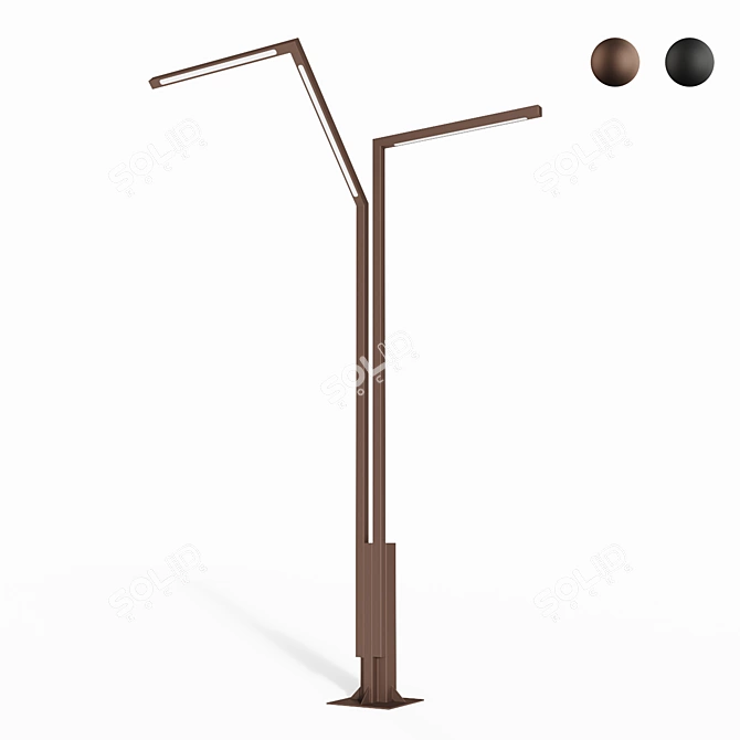 Vibia Palo Alto Tree Lamp 3D model image 2