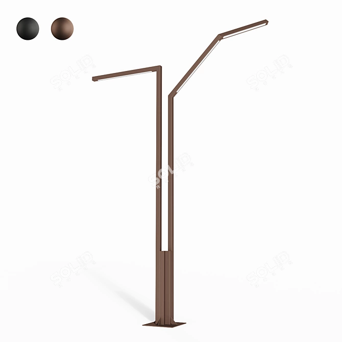 Modern Outdoor Lighting: Vibia Palo Alto 3D model image 2