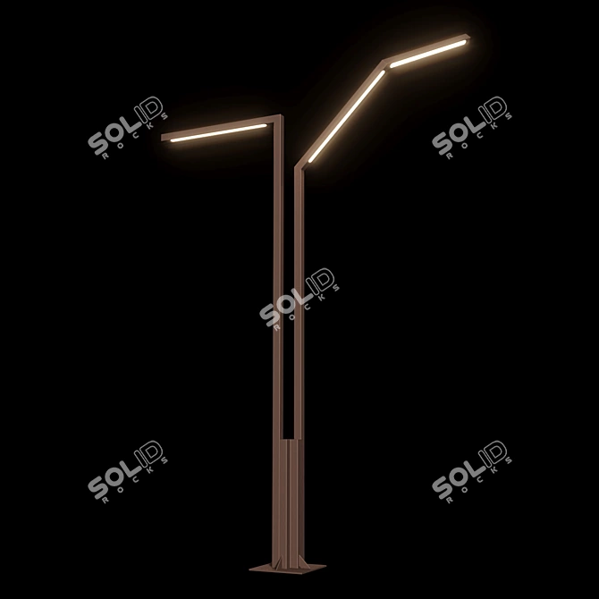 Modern Outdoor Lighting: Vibia Palo Alto 3D model image 3