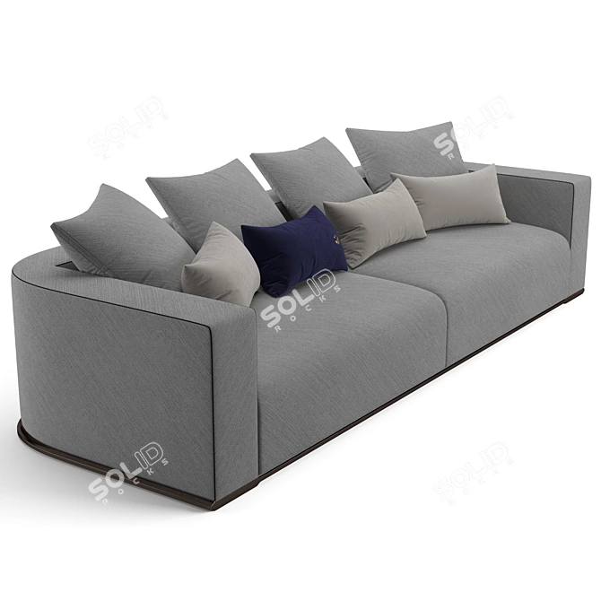 Luxurious Fendi Casa Memoire Sofa 3D model image 4