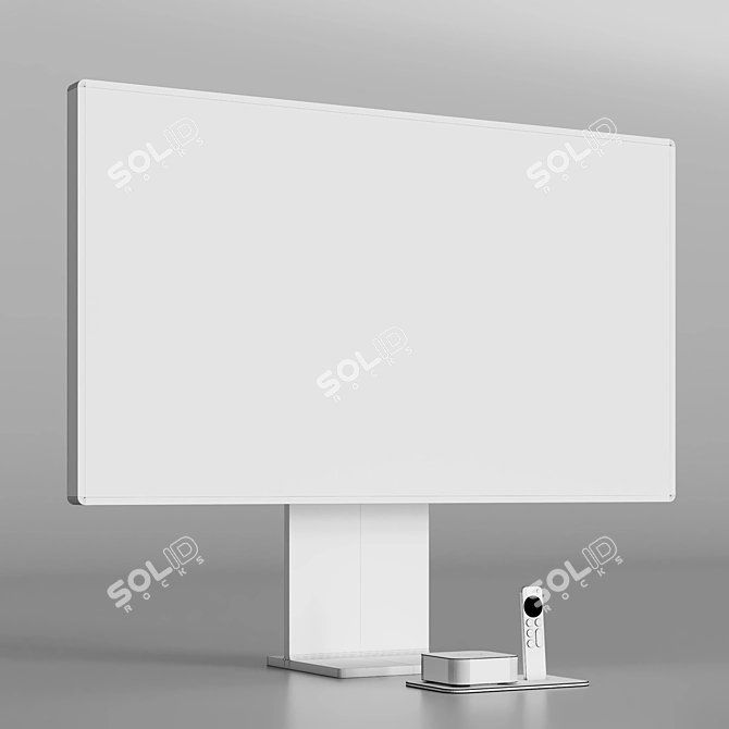 Ultimate Apple TV Pro Display 3D model image 5