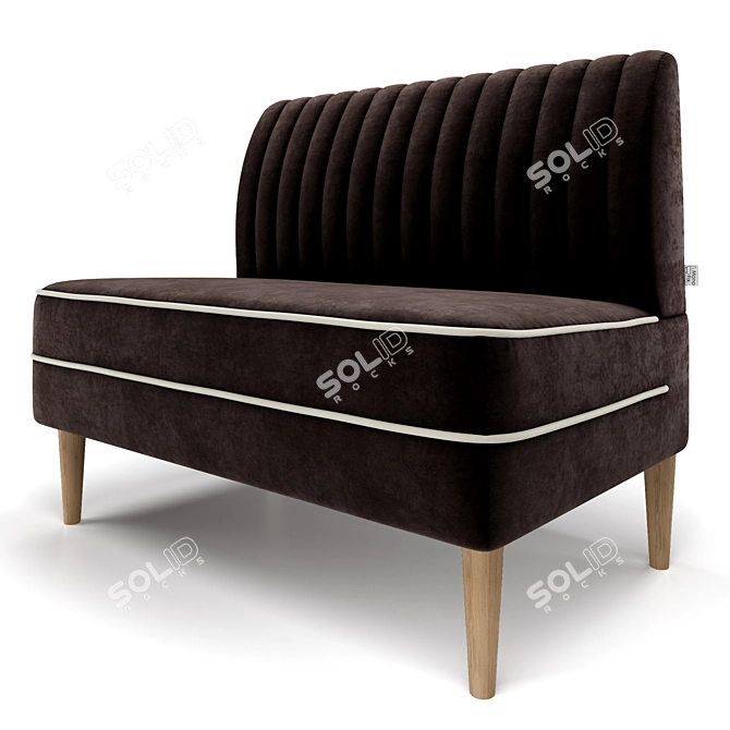 Classic Office Sofa AMMA 3D model image 4
