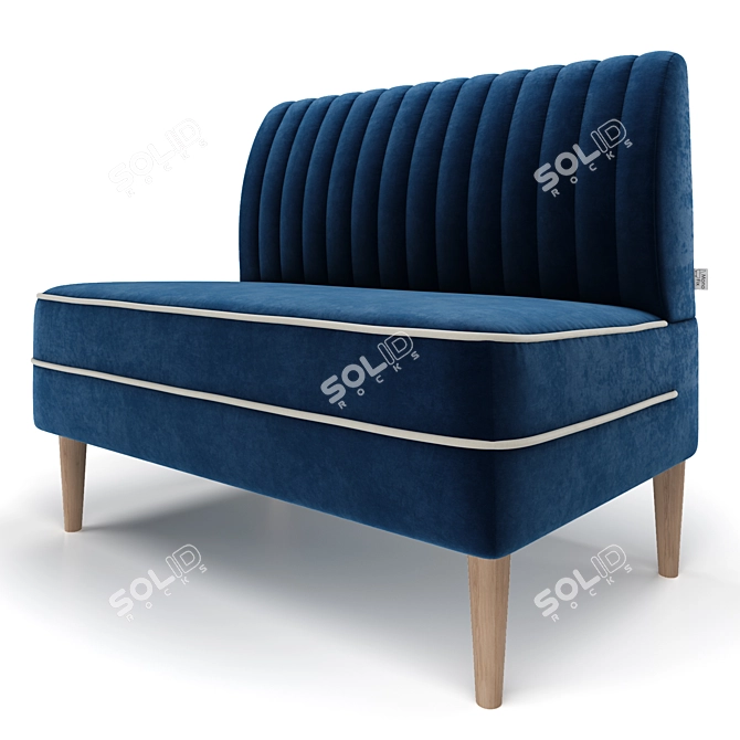 Classic Office Sofa AMMA 3D model image 6