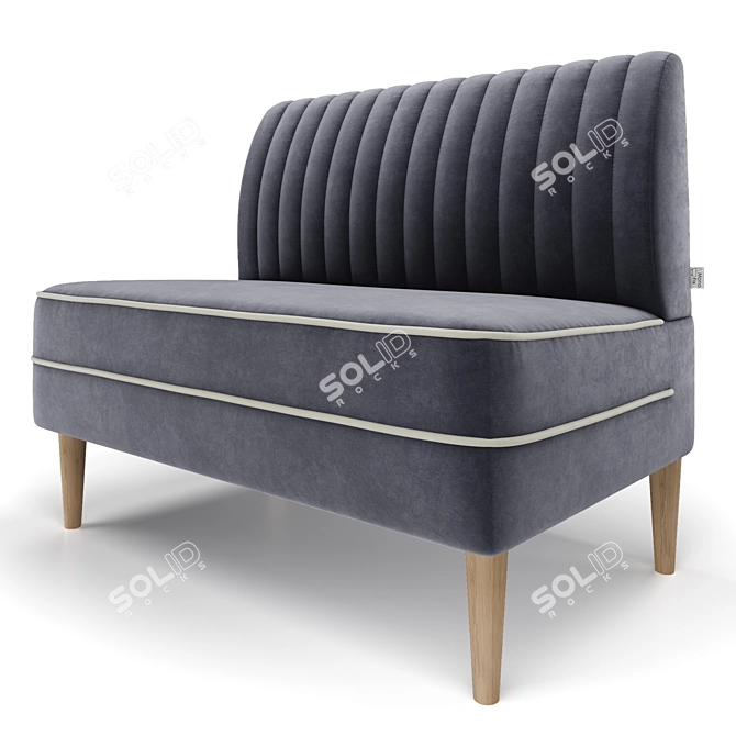 Classic Office Sofa AMMA 3D model image 7