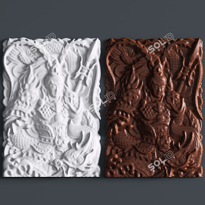 Samurai Plaster: Authentic 2015 Edition 3D model image 1