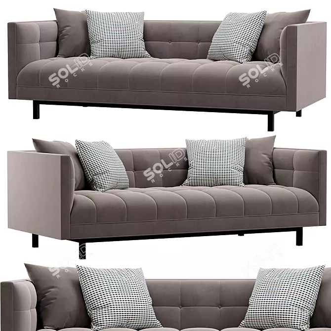  Madison Sofa: Elegant and Functional Furniture 3D model image 1