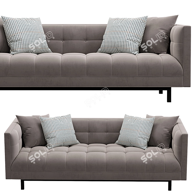  Madison Sofa: Elegant and Functional Furniture 3D model image 2