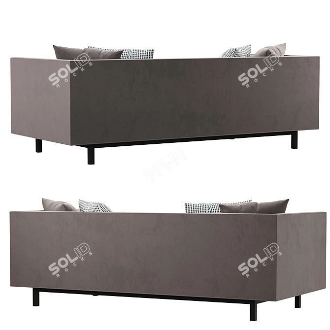  Madison Sofa: Elegant and Functional Furniture 3D model image 4