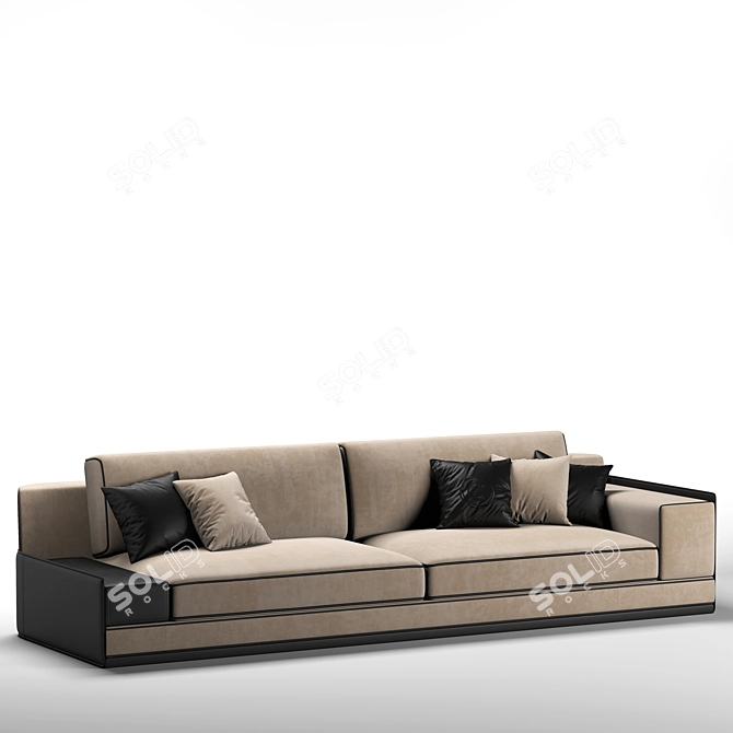 Starry Night Sofa 3D model image 3