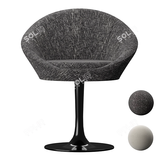 Elegant O'Neill Dining Chair: Stylish Design & Premium Comfort 3D model image 3