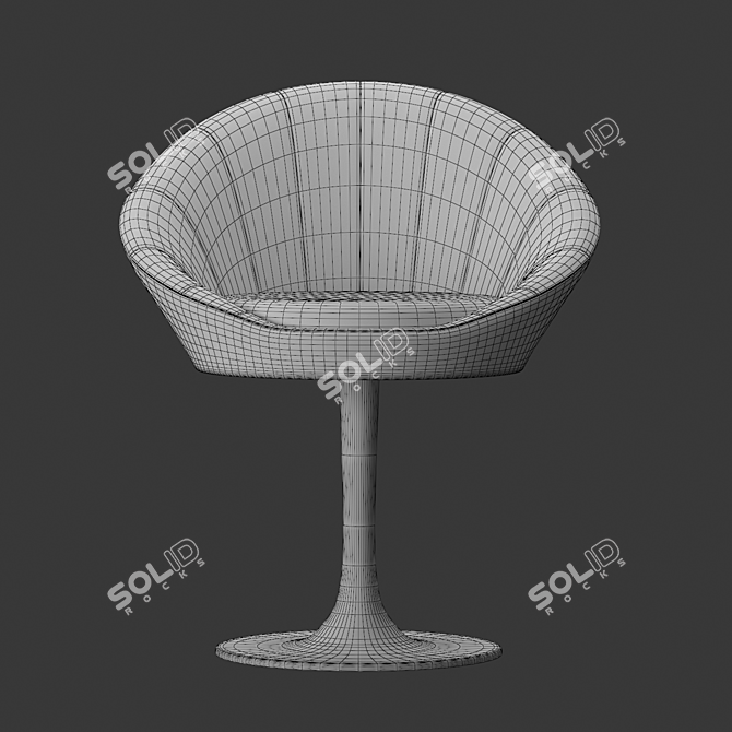 Elegant O'Neill Dining Chair: Stylish Design & Premium Comfort 3D model image 4