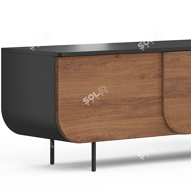 Elegant Bloom Sideboard: Milla & Milli 3D model image 2