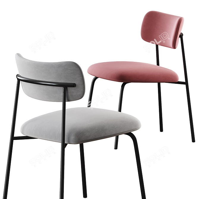 Modern Artifort Aloa Chair 3D model image 3