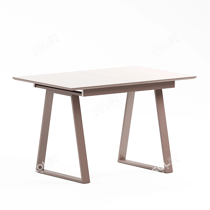 Modern Detroit Dining Table 3D model image 8