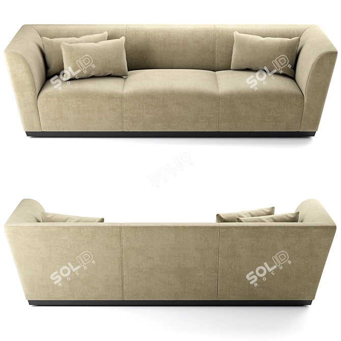 Modern Taylor Sofa by The Sofa & Chair Co. 3D model image 2