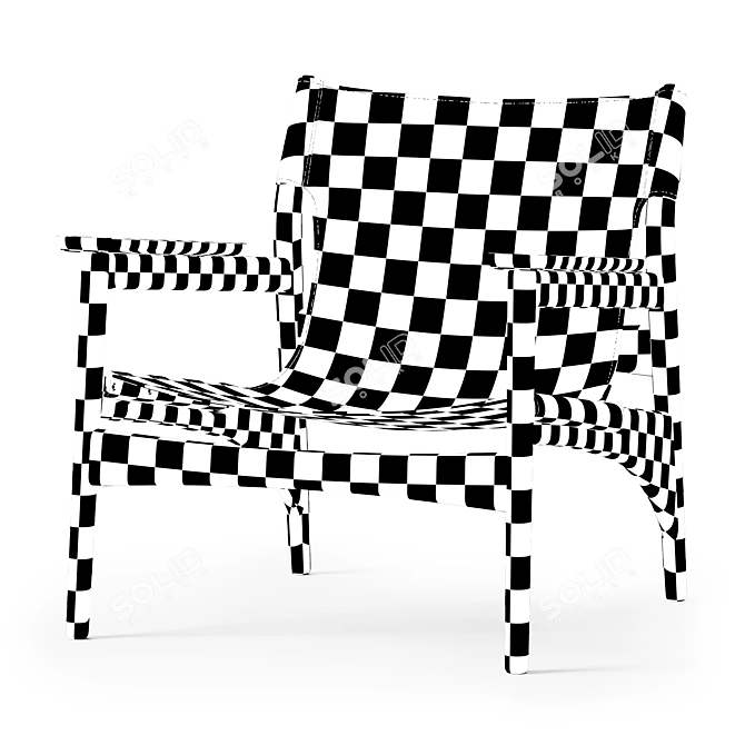 Norm Architects Kinuta N LC02: Modern and Stylish Chair 3D model image 7