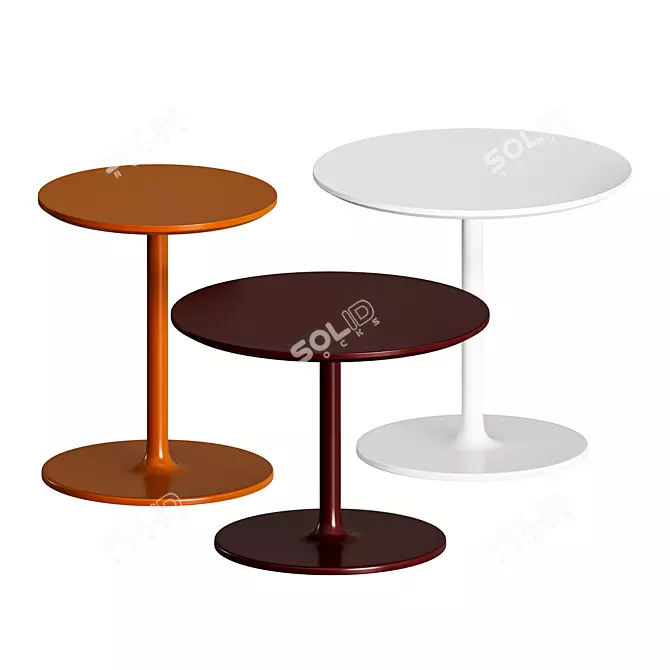 SIMPLIT Minimalist Coffee Table 3D model image 3