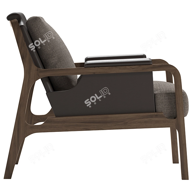 Fergus Upholstered Armchair - 2017 Edition 3D model image 3