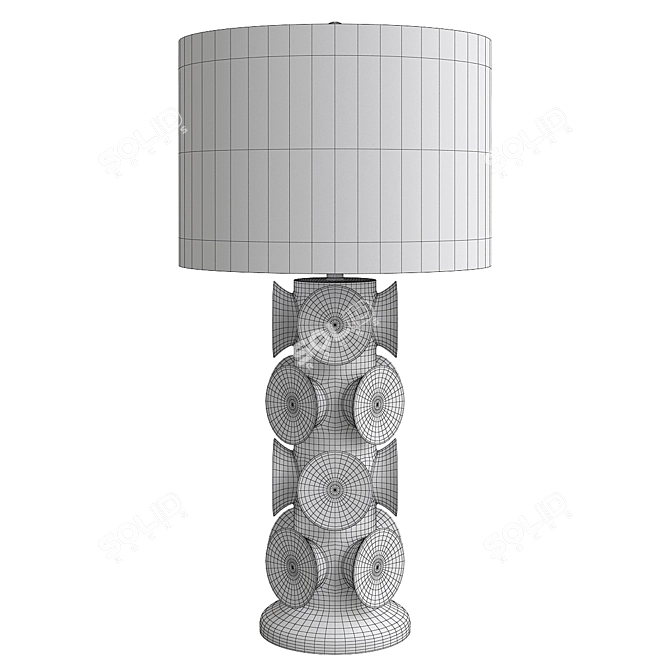 Elegant Tentecolo Table Lamp 3D model image 2