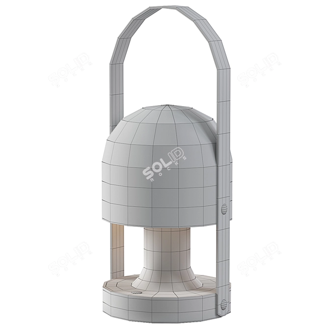 Portable LED Lamp: FollowMe Plus 3D model image 4