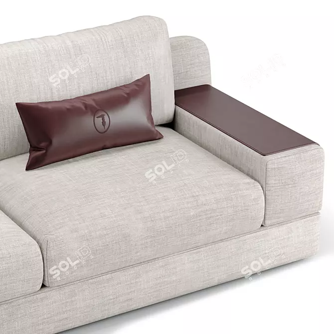  Stylish HEDO Sofa: Luxury Comfort for Your Home 3D model image 4