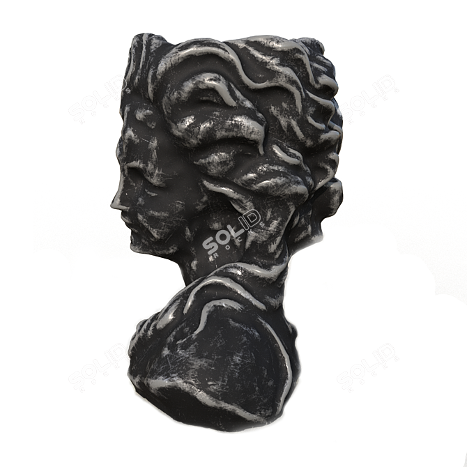 Sculptify 3D Head Model 3D model image 2