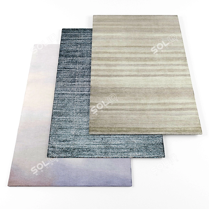 High-Resolution Carpets | 6-Piece Set 3D model image 1