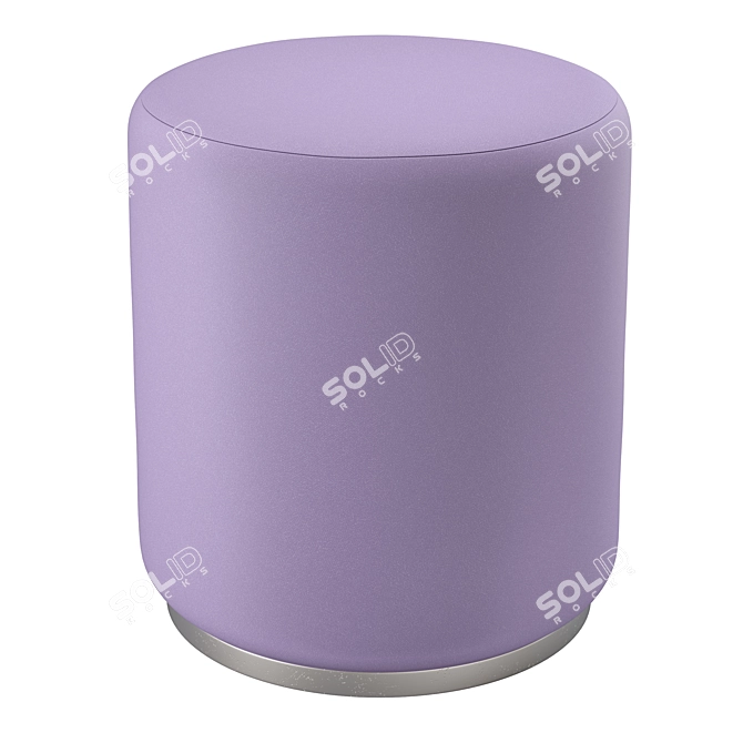 Enzo Ottoman Pouf 3D model image 3