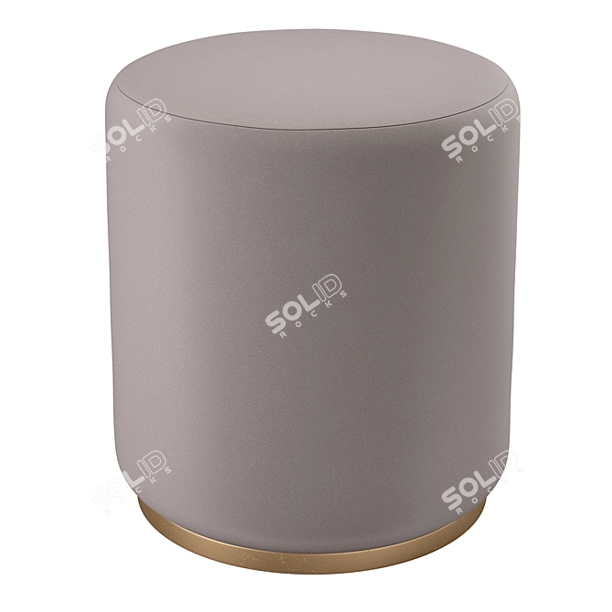 Enzo Ottoman Pouf 3D model image 5