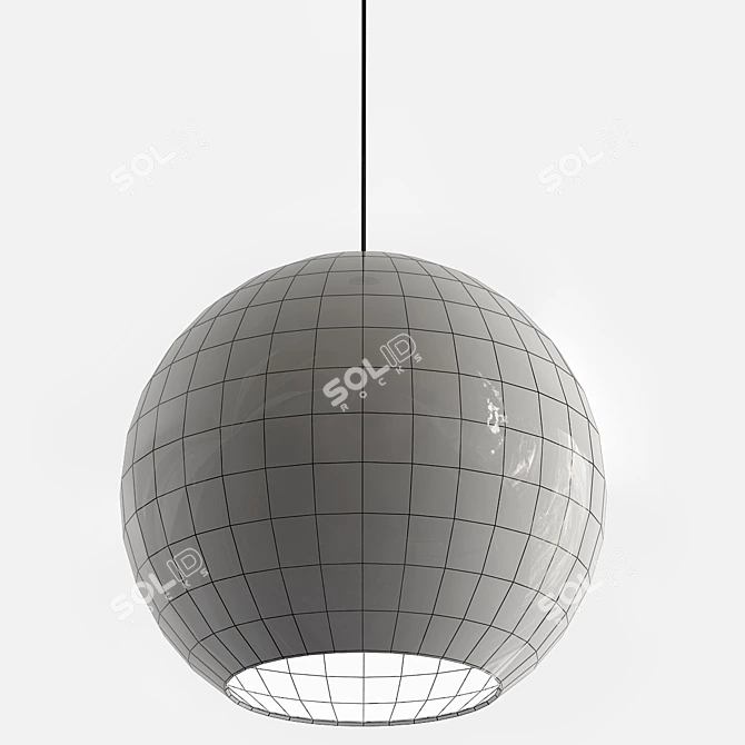 Sleek Design Moro Lamp 3D model image 2