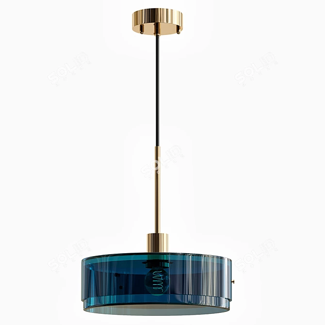 Lewis: High-Quality 3D Lamp Model 3D model image 1